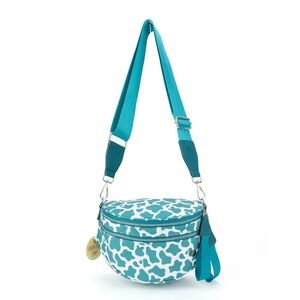 NWT Teal Patterned Women's Clutch